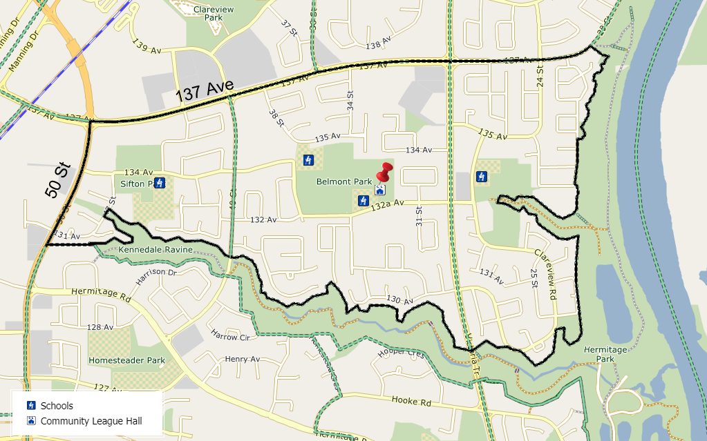 south clareview community boundaries